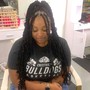 Medium Box Braids