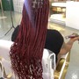 Medium Box Braids