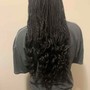 Wig braid down (no wash)