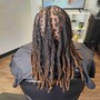 Loc Re-twist Full Head, no shampoo service