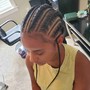 Ponytail Cornrows