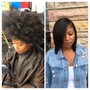 Relaxer Retouch [Touch-Up / Short Hair]