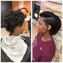 Relaxer Retouch [Touch-Up / Short Hair]