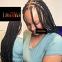 Instant Locs-Mid hair length 8”-10”