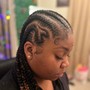 8 Feed in Braids