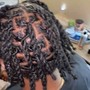 Loc retwist and Style- Traditional locs