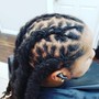 Kid's Feed-In Braids