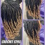 Yanky or small Crochet Braids