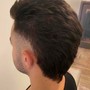 Men's Cut and scalp,neck,shoulder massage