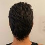 Men's Cut and scalp,neck,shoulder massage