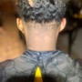 Women hair cut