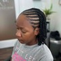 Basic Braid Down (No Weave) 8-14 Braids