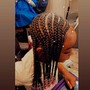 Knotless Cornrow Style