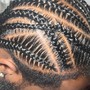 Small knotless braids