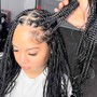 Boho knotless Braids