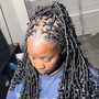 Boho knotless Braids