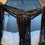 Large knotless braids