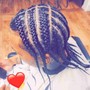 Traditional natural braids/ men or women