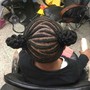 Kid's Braids w/o added hair