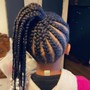 Knotless Cornrow Style