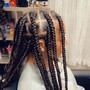 Braid down (for wig or weave)