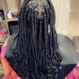 Small Knotless Braids