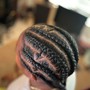 Mens French braided Style