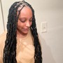 Medium Knotless Braids