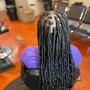 Shampoo treatment braided down