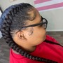 Mid-Back  Length MEDIUM Braids