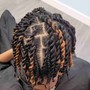 Feed-in braids