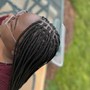 Med Knotless Braids