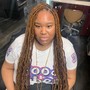 Jumbo knotless braids