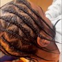 Adult Cornrows ( Natural Hair)