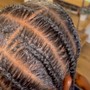 Adult Cornrows ( Natural Hair)