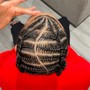 Adult Cornrows ( Natural Hair)