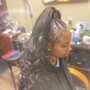 Lace Part Closure Sew In