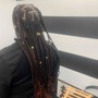 Large boho knotless Braids