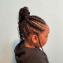 Feed in braids