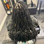 Medium Goddess locs(mid-back)