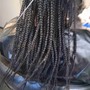 Small Traditional Box Braids