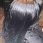 Shampoo, trim, and Silk Press (Option #3)