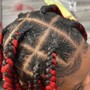 Designed cornrows 5-6