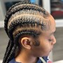 Girls Braids no hair added