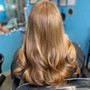 Shampoo and condition with a blowout