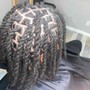 Fulani Braids -medium/ mid back length-