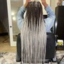 Medium Knotless butt length Braids