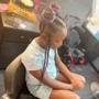 Kid box braids