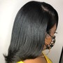 Shampoo and Partial Relaxer [ DO NOT BOOK AFTER 5 PM]