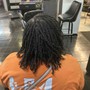 Loc retwist( crochet method)